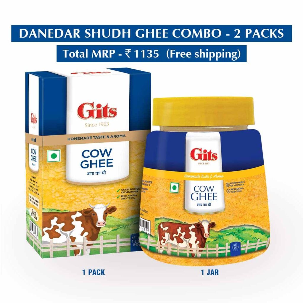 Danedar Shudh Ghee Combo Rs 1135 Gits International